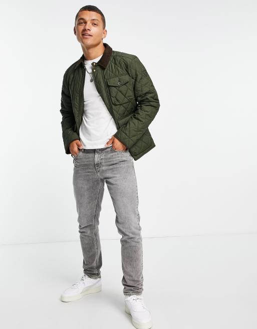 Polo Ralph Lauren – Beaton – Gefütterte Feldjacke in Grün mit Steppmuster, 2 von 4