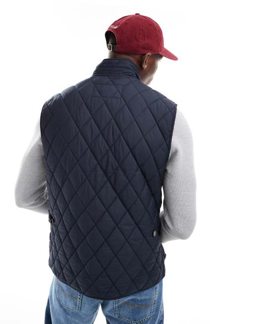 Polo Ralph Lauren Beaton lined quilted vest in navy, 3 of 4