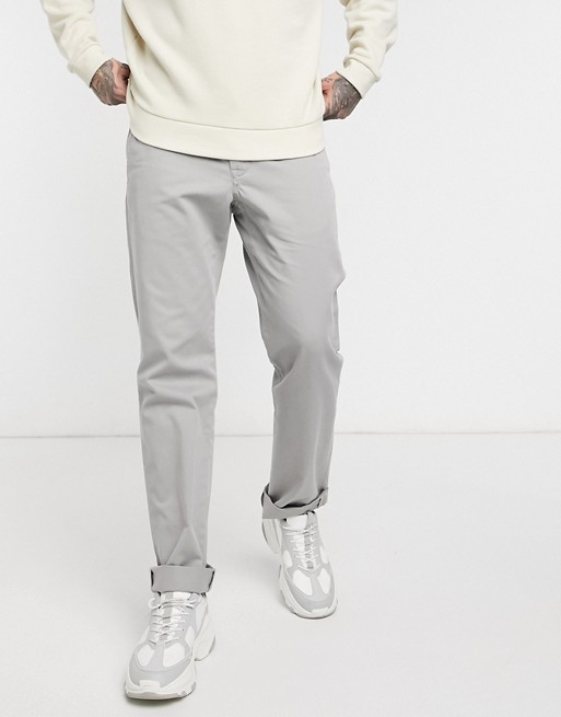 Polo Ralph Lauren flat front straight leg chinos in grey