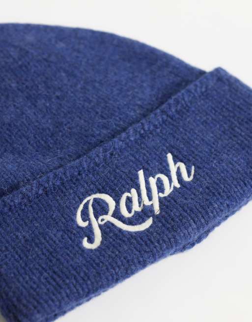 Polo Ralph Lauren berretto con logo grande navy, 2 di 3