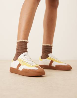 Polo - B'ford - Baskets - Jaune et marron 39