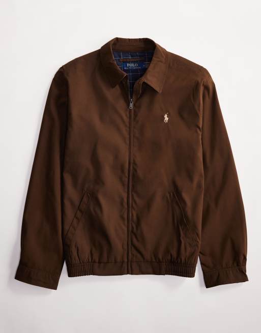 Polo Ralph Lauren Bi-swing icon logo poly twill lined harrington
