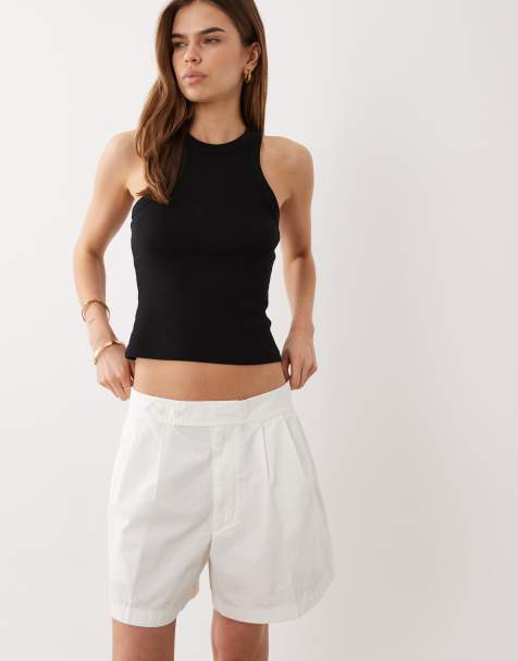 Polo Ralph Lauren – Białe szorty z tkaniny bawełnianej - view 1