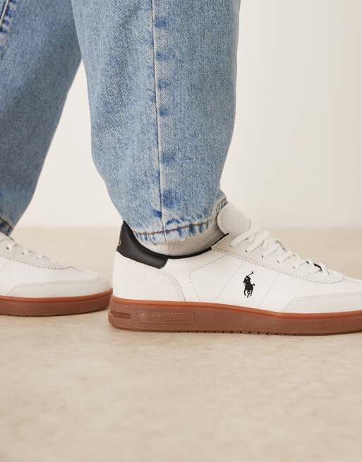 Polo Ralph Lauren – Biało-czarne buty sportowe, 3 z 5