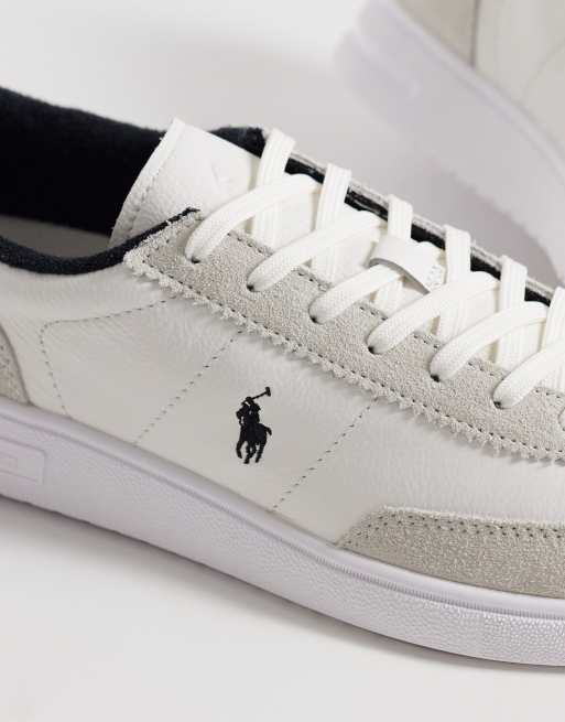 Polo Ralph Lauren – Biało-czarne buty sportowe, 3 z 5