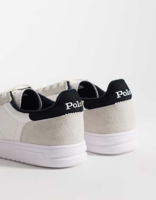 Polo Ralph Lauren – Biało-czarne buty sportowe, 5 z 5