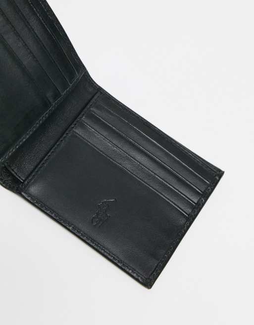 Polo ralph outlet lauren trifold wallet