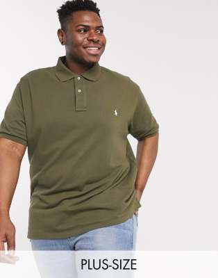 olive green ralph lauren polo shirt