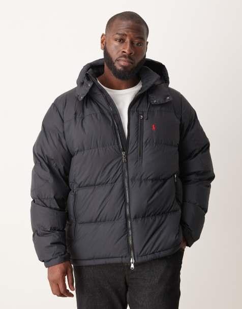 Polo Ralph Lauren Big & Tall - Gorham - Doudoune isolante en duvet avec logo - Noir - view 1