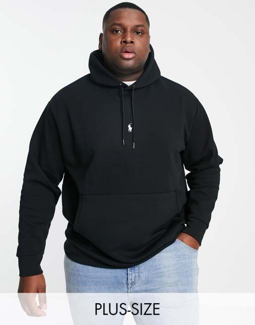 Big and tall store black hoodie