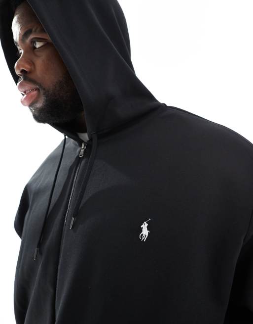 Polo Ralph Lauren Big & Tall icon logo double knit half zip