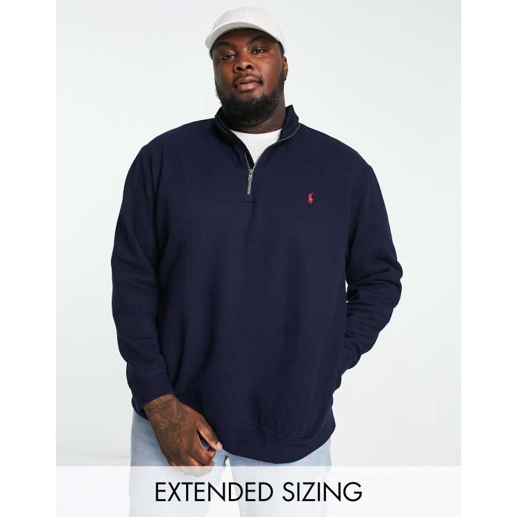 Polo discount zip sweatshirt