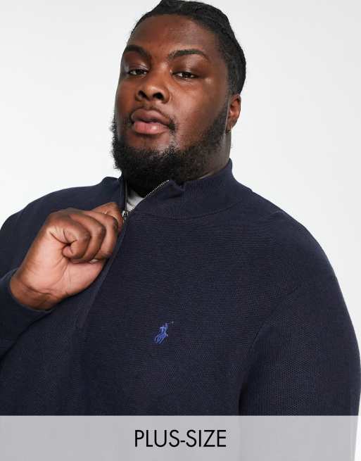 Polo Ralph Lauren Big & Tall icon logo heavyweight cotton knit