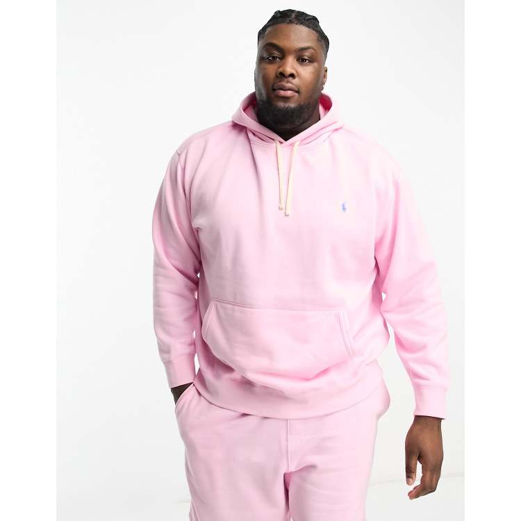 Ralph lauren discount pink hoodie mens