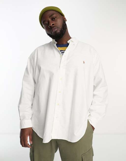 Polo ralph lauren big and tall dress clearance shirts