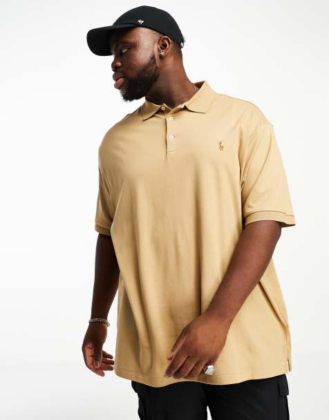 Polo Ralph Lauren 2 pocket twill overshirt classic oversized fit in khaki  beige