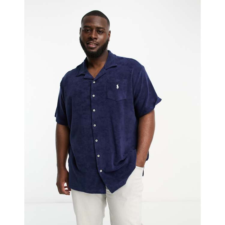 Polo Ralph Lauren Big & Tall Linen Short Sleeve Woven Shirt