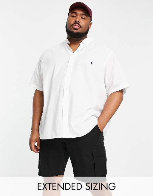 Big and tall white best sale polo shirts