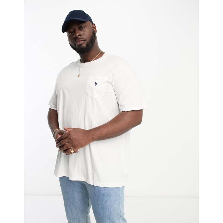 Polo Ralph Lauren Big & Tall icon logo t-shirt classic fit in