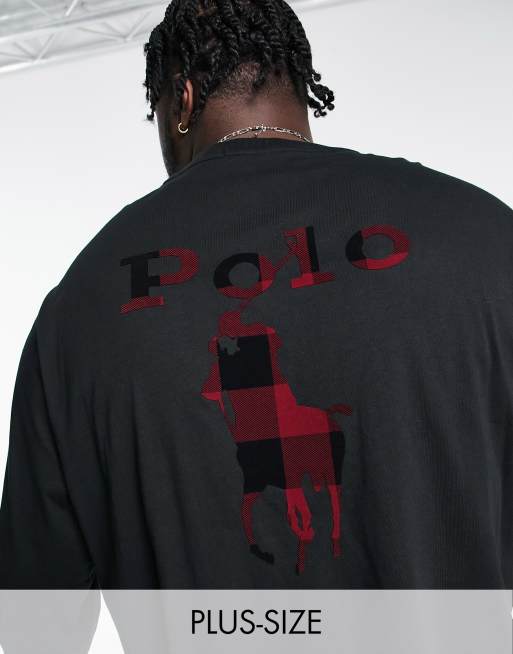 Long sleeve shirt with outlet big letters on back