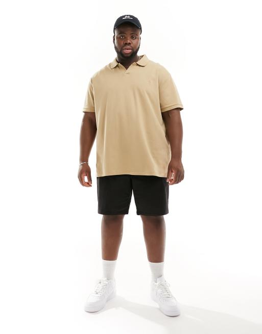 Big and tall men's polo shirts with outlet pocket