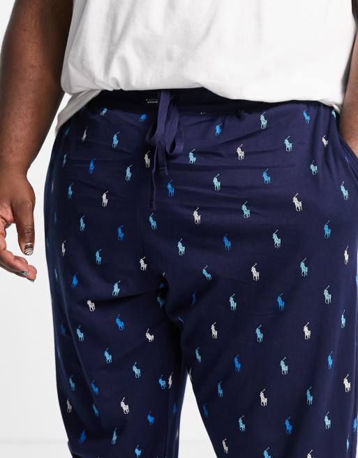 Polo Ralph Lauren Big & Tall Allover Pony Print Jogger Pants