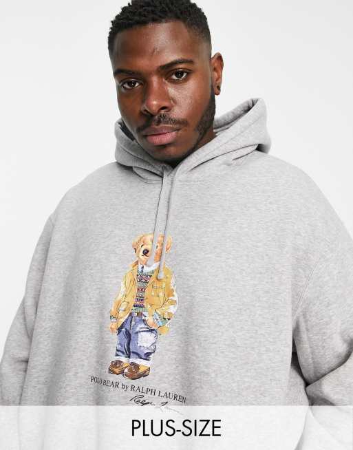 Polo bear by ralph lauren hoodie sale