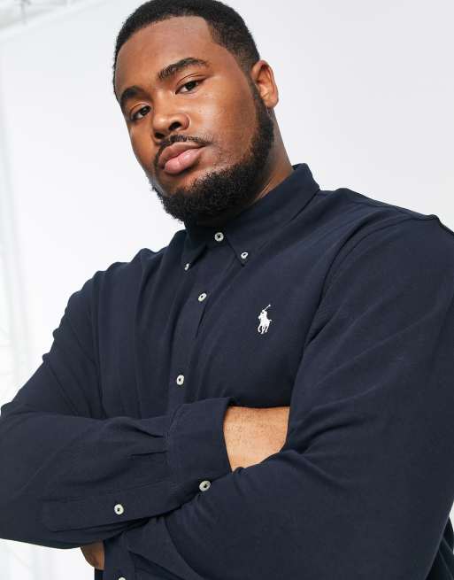 ralph lauren big pony dress shirt Ralph Lauren Boy's Big Pony Cotton Oxford Shirt