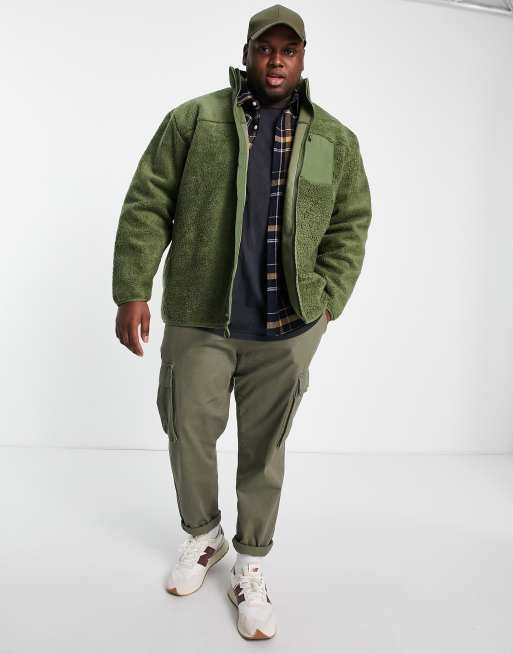 Polo Ralph Lauren x ASOS exclusive collab varsity bomber jacket sweat in  olive green with logo