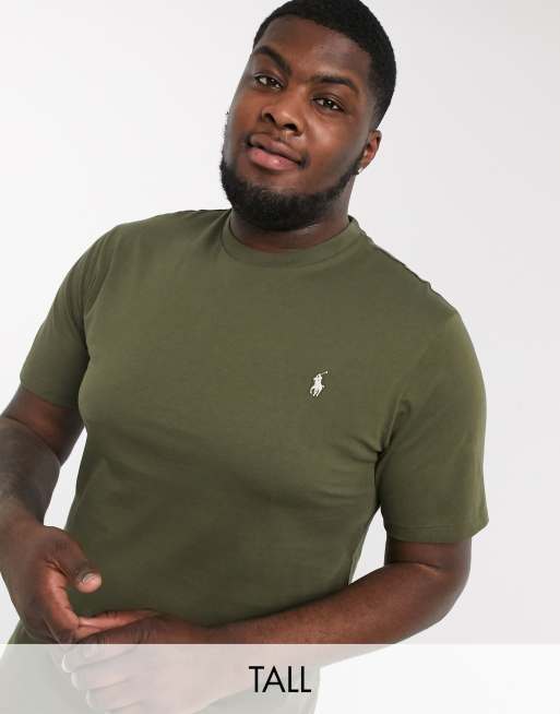 Olive green ralph 2025 lauren t shirt