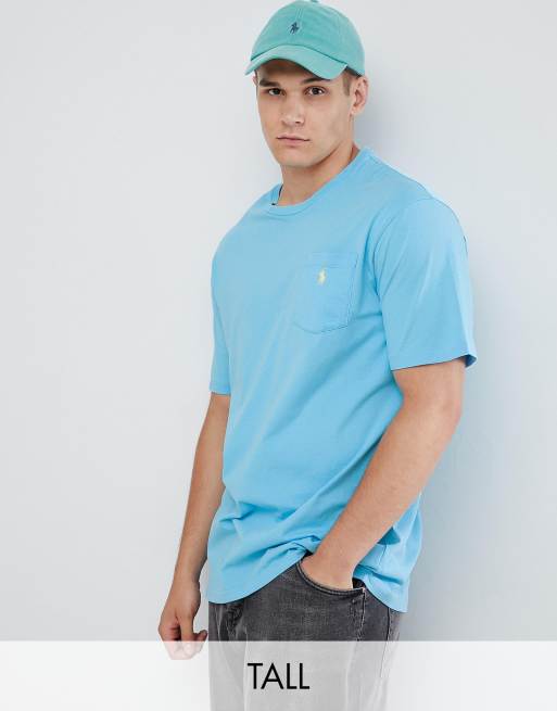 Mens big and tall pocket hot sale t shirts