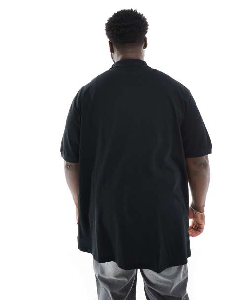 Polo Ralph Lauren - Big & Tall - Polo en piqué avec logo emblématique - Noir - view 1
