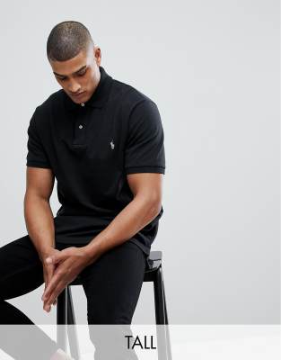 ralph lauren black polo