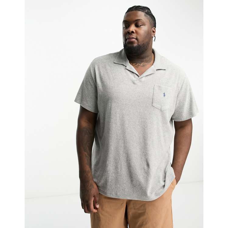 Polo Ralph Lauren Big & Tall - Polo van katoenen badstof met logo