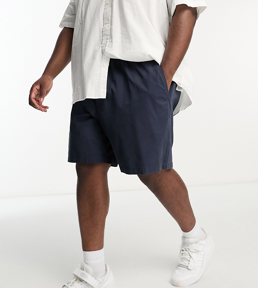 Polo Ralph Lauren Big & Tall Prepster icon logo stretch twill shorts in navy