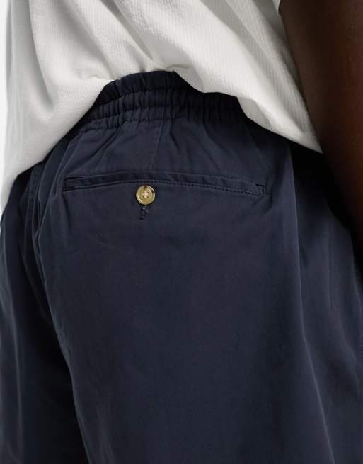 Polo Ralph Lauren Big & Tall Prepster icon logo stretch twill shorts in navy