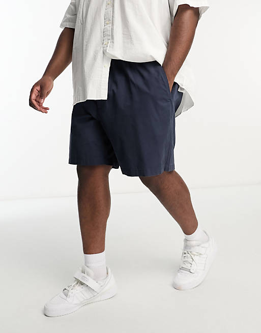 Polo Ralph Lauren Big & Tall Prepster icon logo stretch twill shorts in  navy