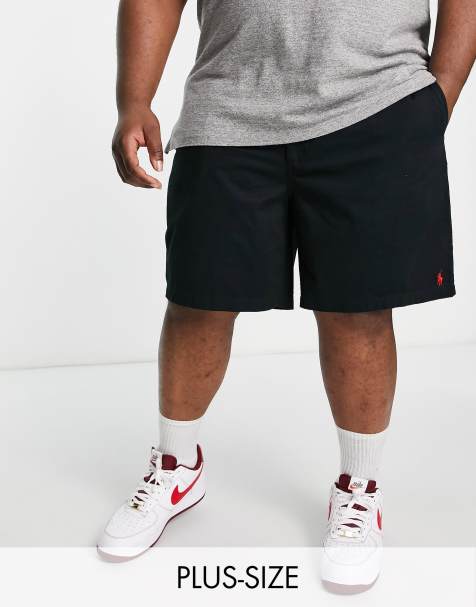 Polo Ralph Lauren Big & Tall - Prepster - Short en sergé avec logo emblématique - Noir - view 1