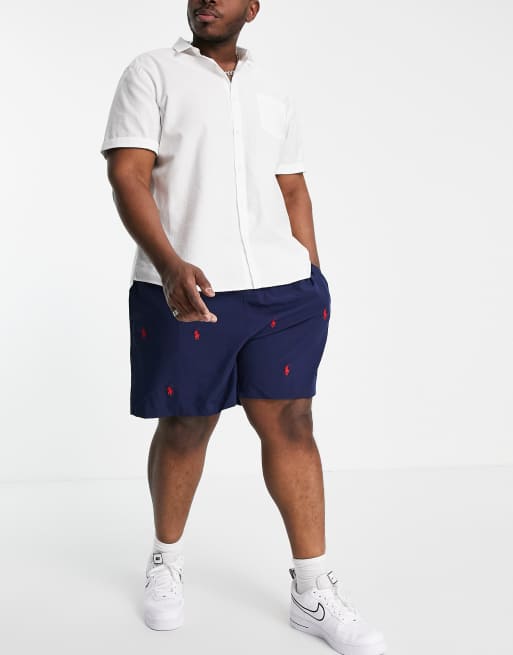 Polo shorts shop big and tall