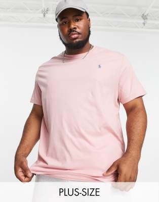 big w pink shirt
