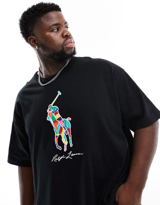T shirt polo ralph lauren nera sale