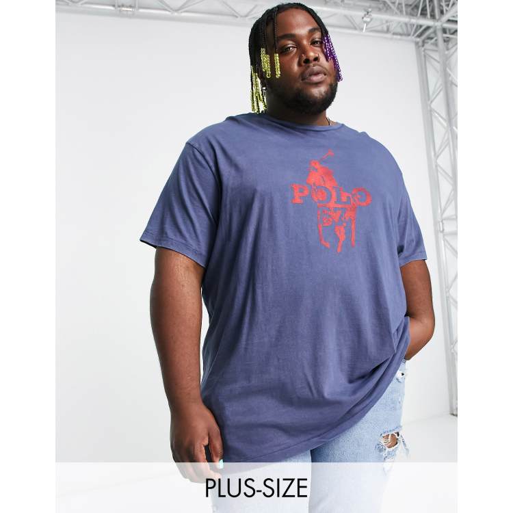 Big and tall ralph 2025 lauren polo t shirts