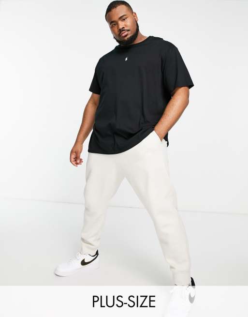 Polo Ralph Lauren Big & Tall - Tall met logo in het midden in zwart
