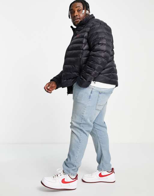 White polo puffer on sale jacket