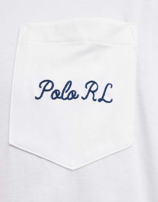 Men’s Polo Ralph Lauren Preppy Polo Bear outlet Graphic White T-Shirt