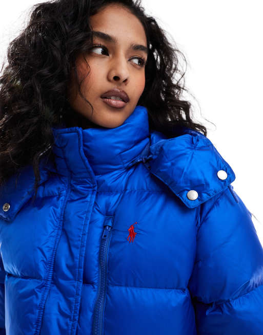 Polo Ralph Lauren - Blå dynejakke med logo, 3 af 4