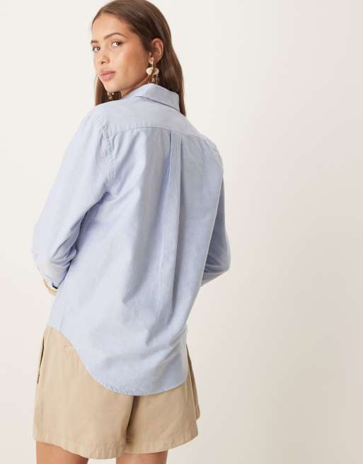 Polo Ralph Lauren – Blå skjorta med ikonlogga, 3 av 4