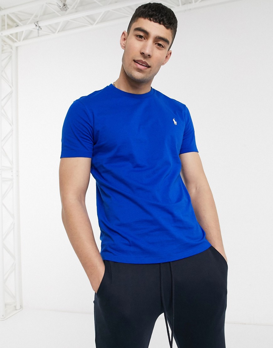 Polo Ralph Lauren – Blå t-shirt med spelarelogga