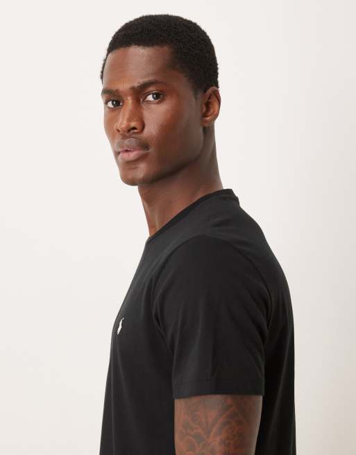Polo Ralph Lauren - Blød sort T-shirt i bomuld med ikonlogo, 4 af 5