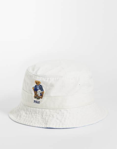 Polo Ralph Lauren - Bob à logo ours - Blanc - view 1